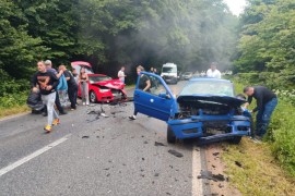 Težak udes kod Milića, četiri osobe povrijeđene