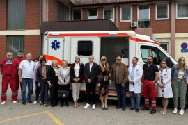 U banjalučki Dom zdravlja stiglo sanitetsko vozilo iz Švajcarske