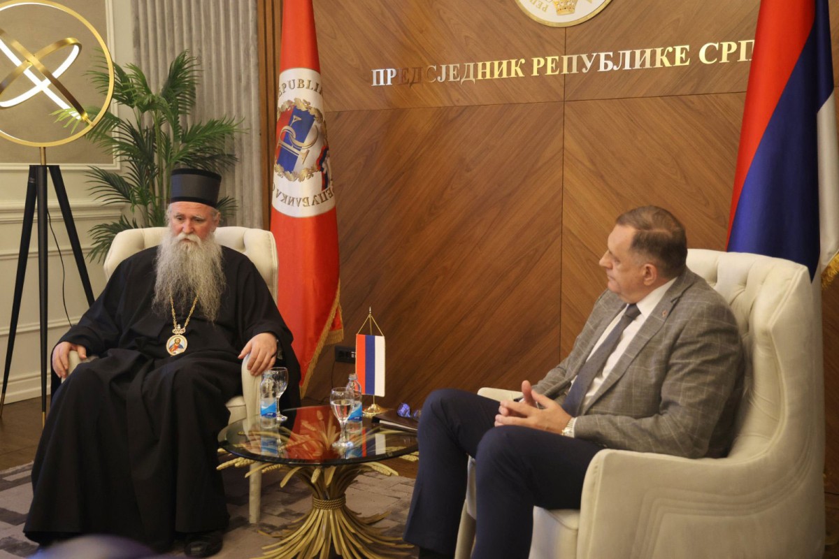 Dodik: Veoma značajna uloga SPC u očuvanju srpskog nacionalnog identiteta