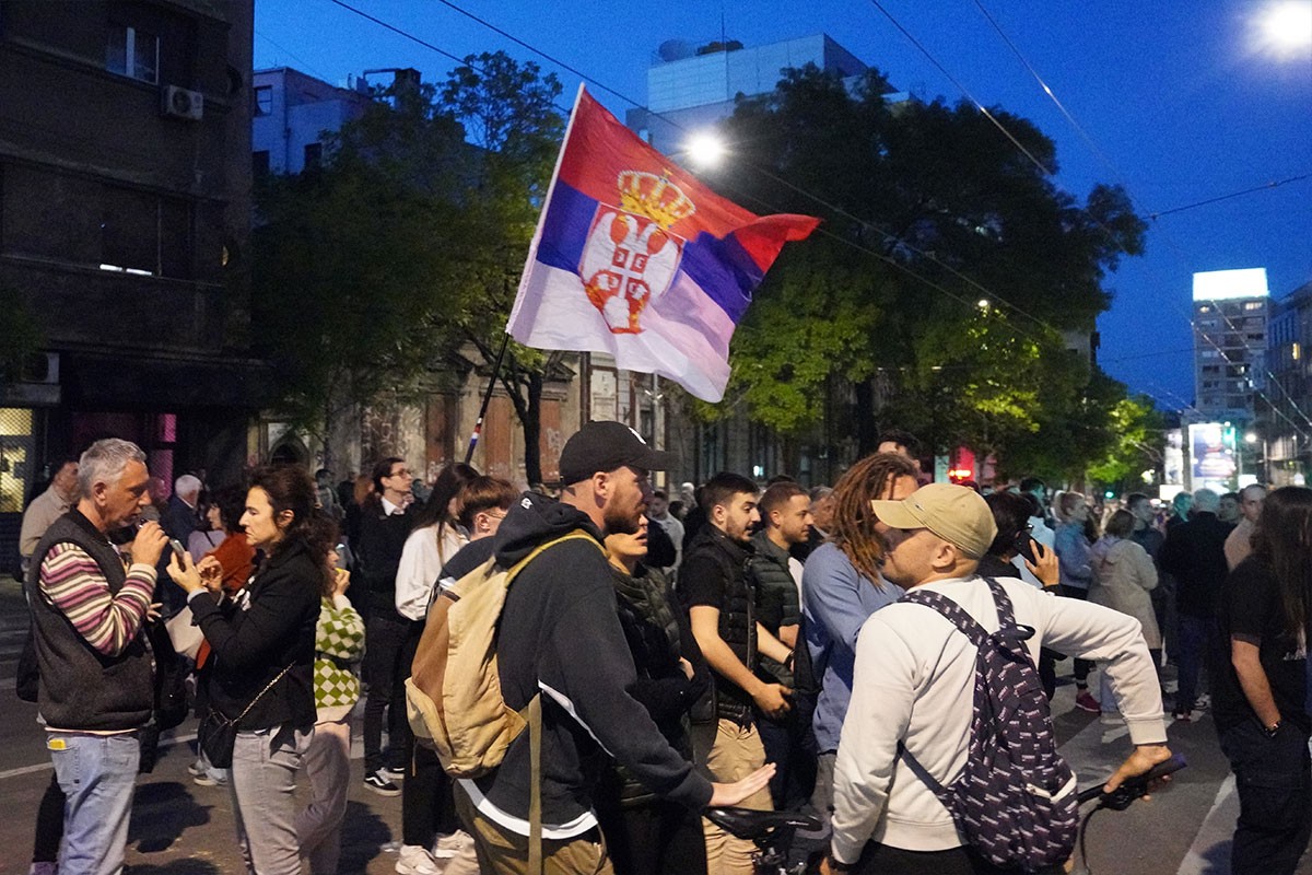 Studenti u blokadi traže raspuštanje Skupštine Srbije i vanredne izbore