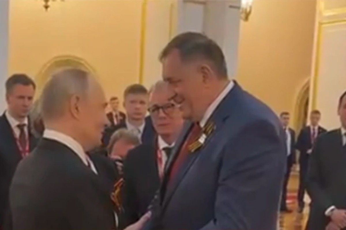 Putin se nakon parade ponovo sastao s Dodikom i Cvijanovićevom (VIDEO)
