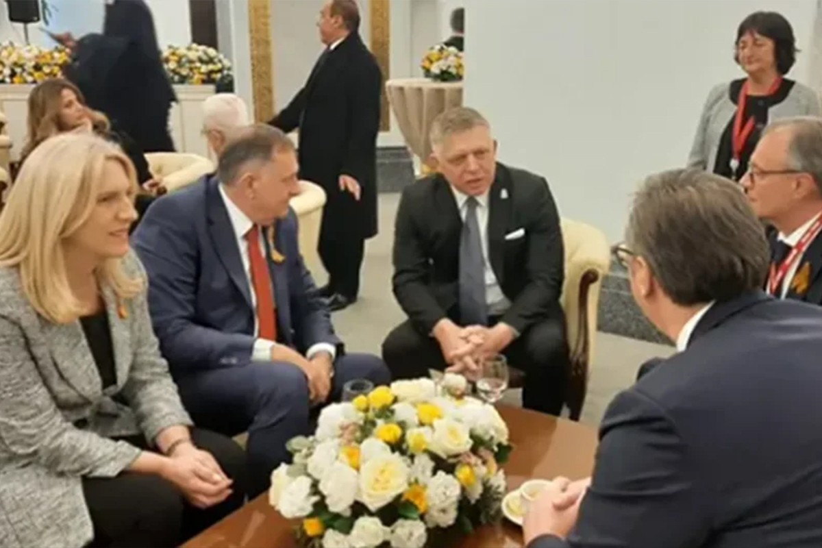Cvijanovićeva i Dodik u Moskvi s Vučićem i Ficom (FOTO)