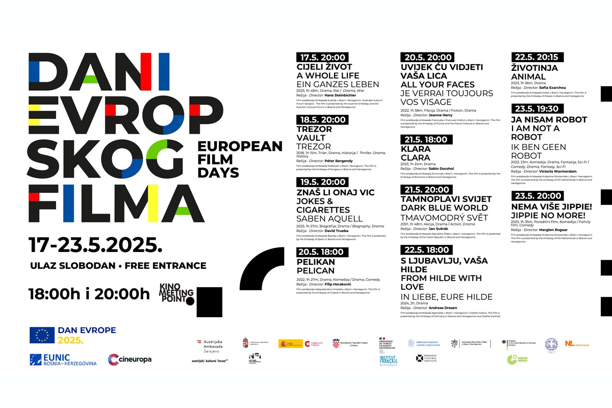 Dani evropskog filma u kinu Meeting Point, ulaz besplatan