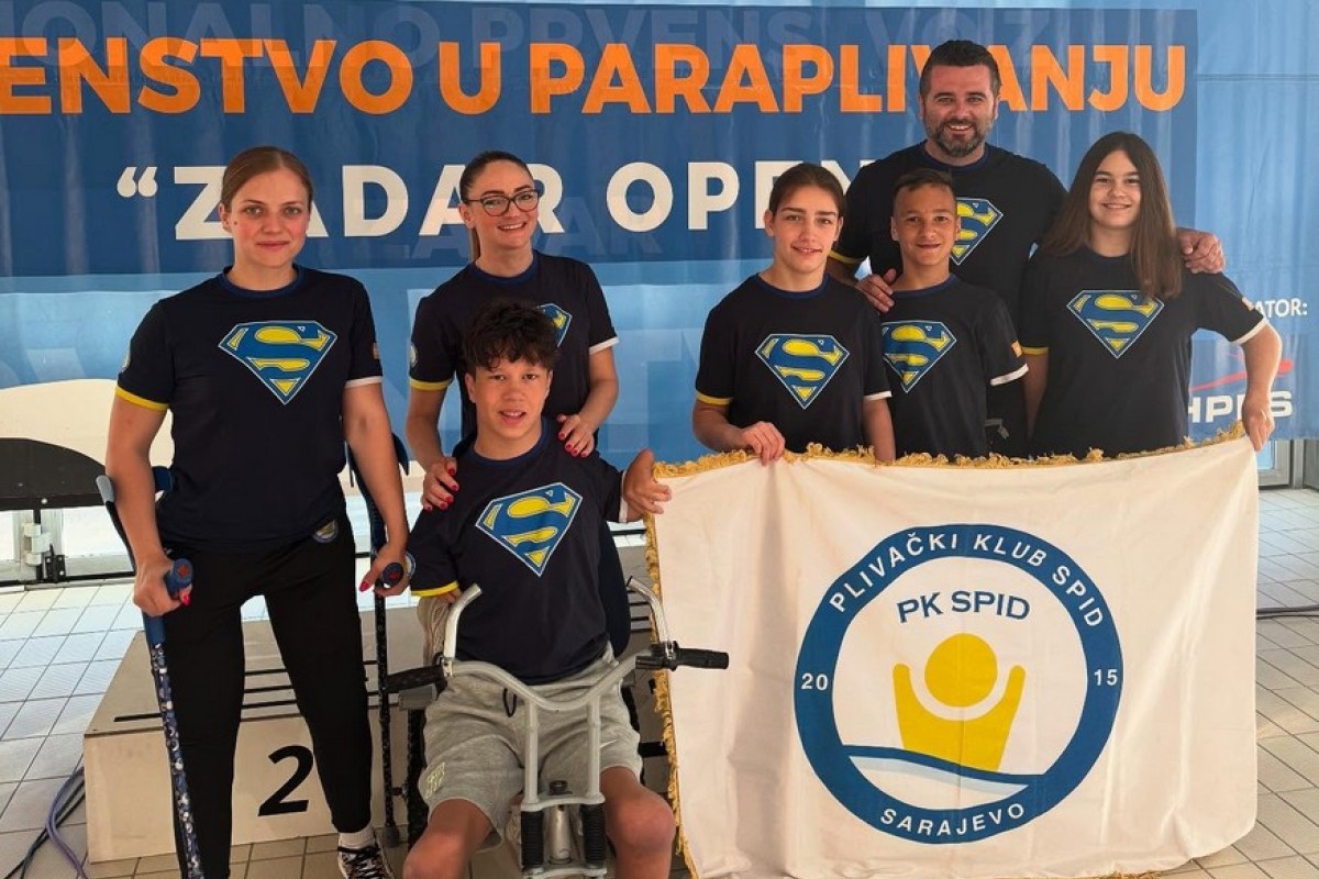 Plivačima SPID-a 17 medalja u Zadru: Ismail Barlov dominantan