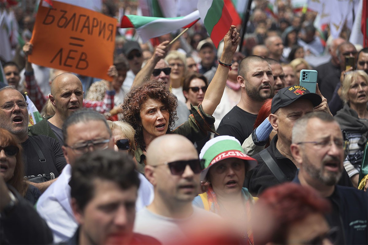 Bugari na protestima protiv usvajanja evra