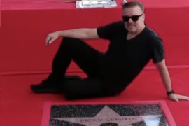 Riki Džervis dobio zvijezdu na holivudskoj Stazi slavnih (VIDEO)