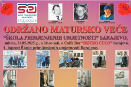 Maturanti "Škole primijenjenih umjetnosti" Sarajevo obilježili ...