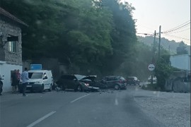 Žestok sudar kod Banjaluke, hitne službe na terenu (FOTO)