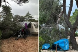Nezapamćeno nevrijeme u Hrvatskoj: Vjetar nosio sve pred sobom ...
