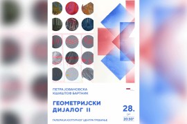 Izložba "Geometrijski dijalog 2" u Trebinju
