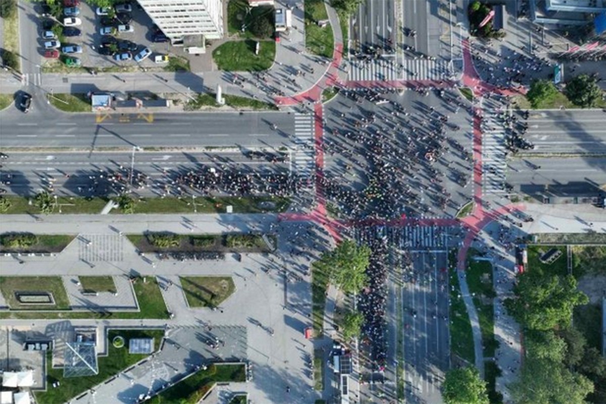 Protesti studenata u blokadi u više gradova, u Beogradu blokirani Gazela i Brankov most