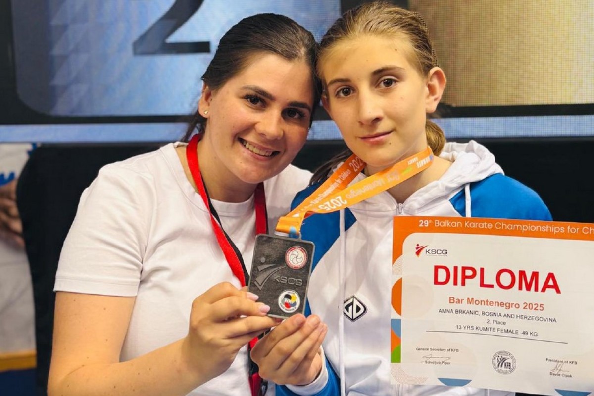 Amna Brkanić osvojila titulu vicešampionke Balkana