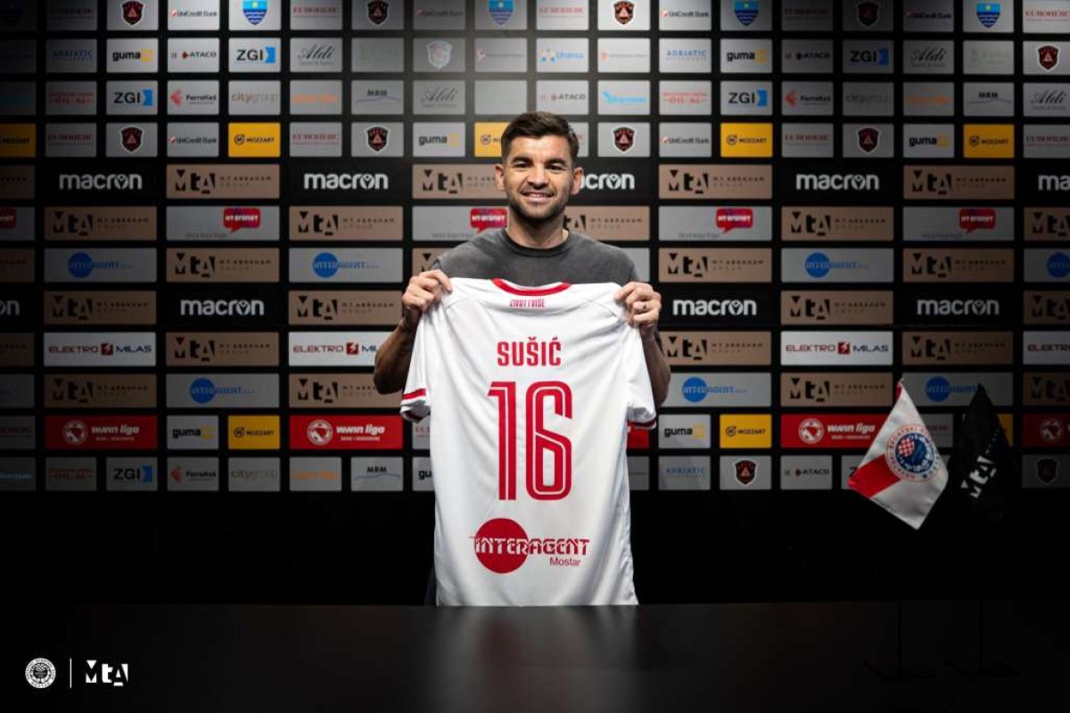 Mateo Sušić prvo pojačanje Zrinjskog