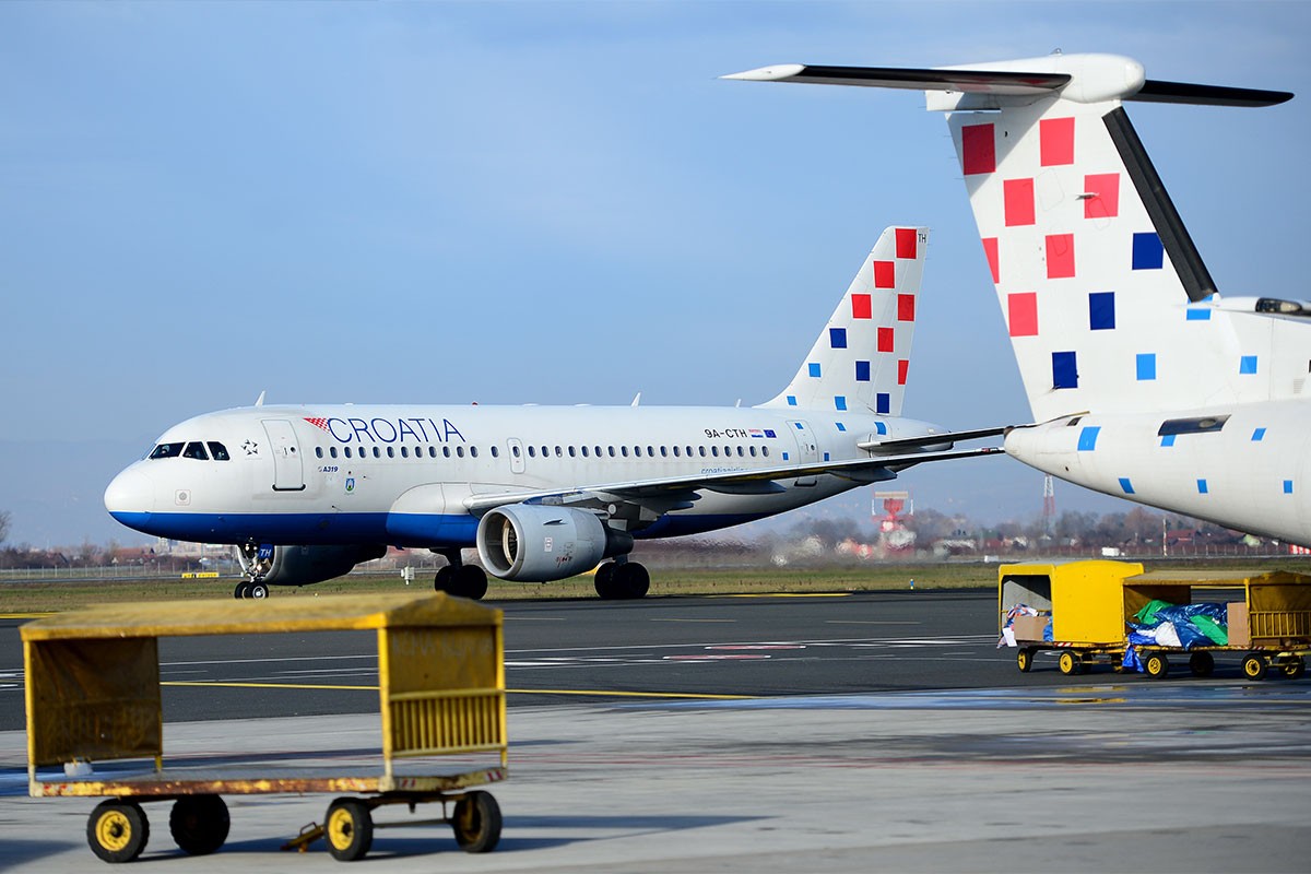 Detalji nezgode na zagrebačkom aerodromu: "Došlo do oštećenja stajnog stuba"