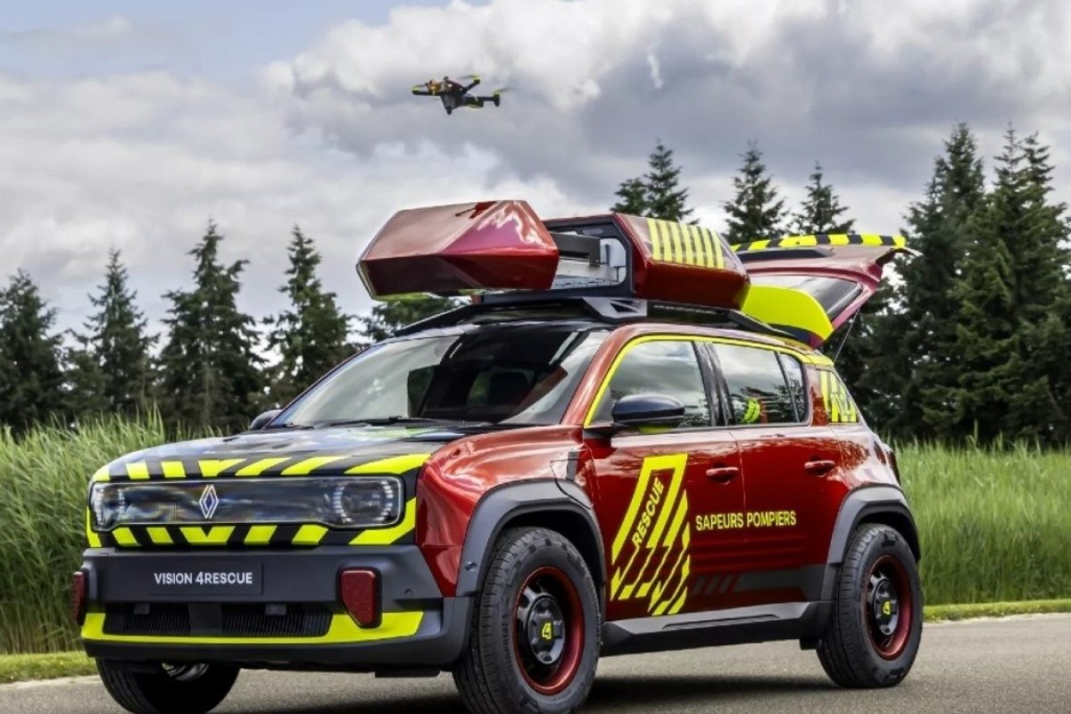 Ovaj Renault ispaljuje dronove i spasava živote (FOTO, VIDEO)