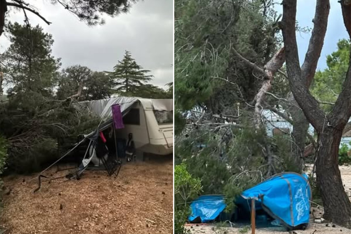 Nezapamćeno nevrijeme u Hrvatskoj: Vjetar nosio sve pred sobom (VIDEO/FOTO)