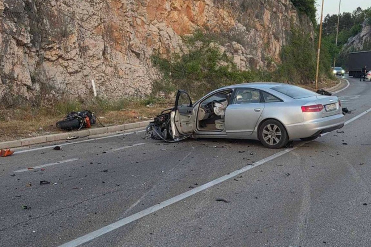 Sudar u Crnoj Gori: Poginuo mladi motorista