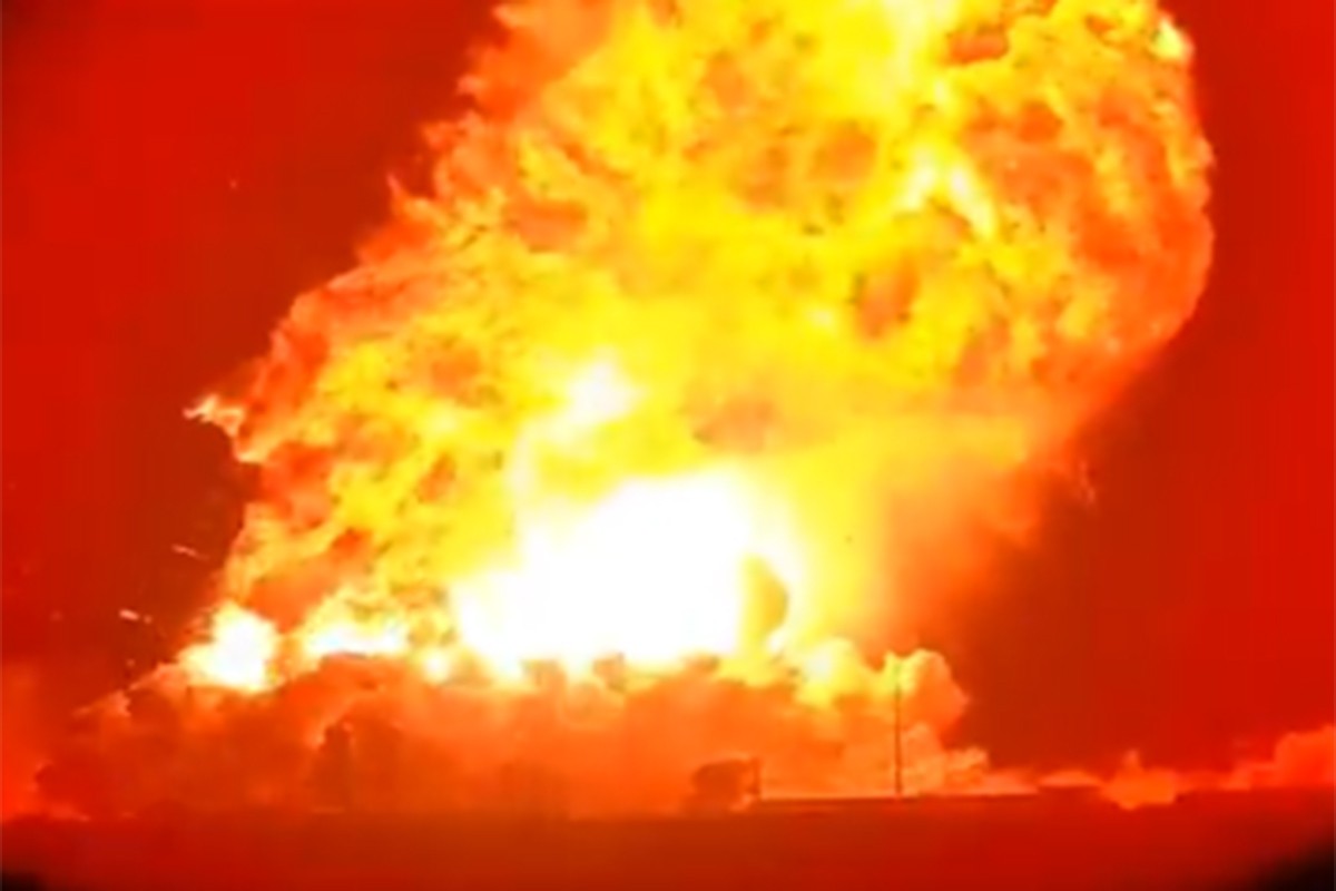 Eksplozija u Teksasu: SpaceX Starship se pretvorio u gigantsku vatrenu loptu