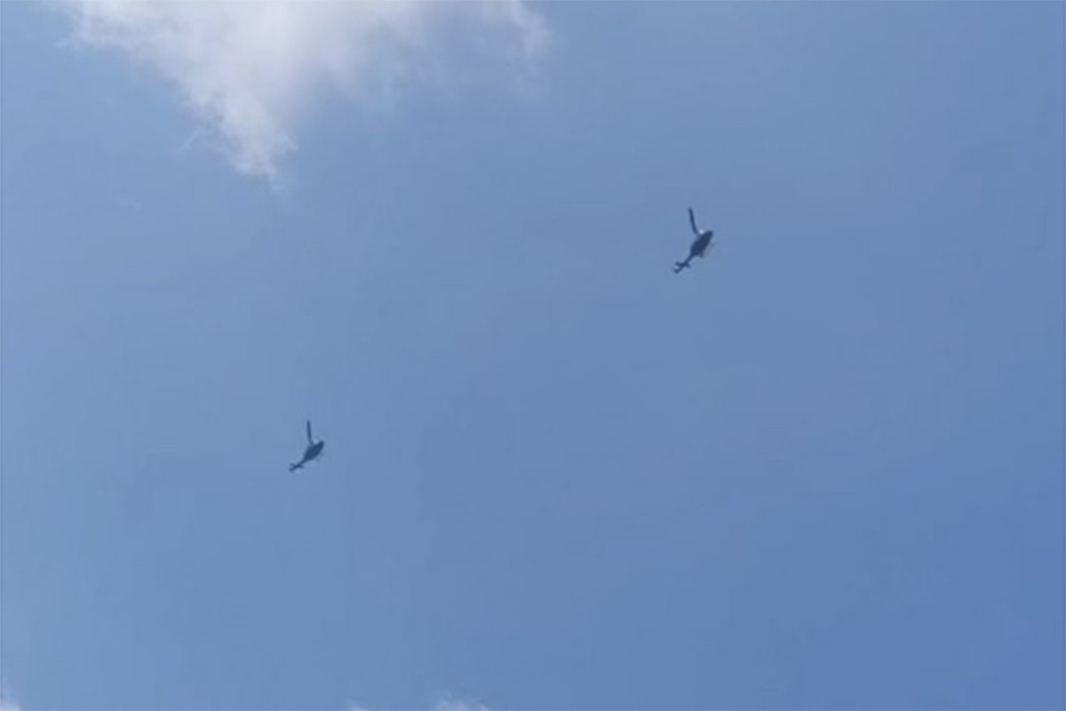 Helikopteri EUFOR-a iznad Prijedora (VIDEO)
