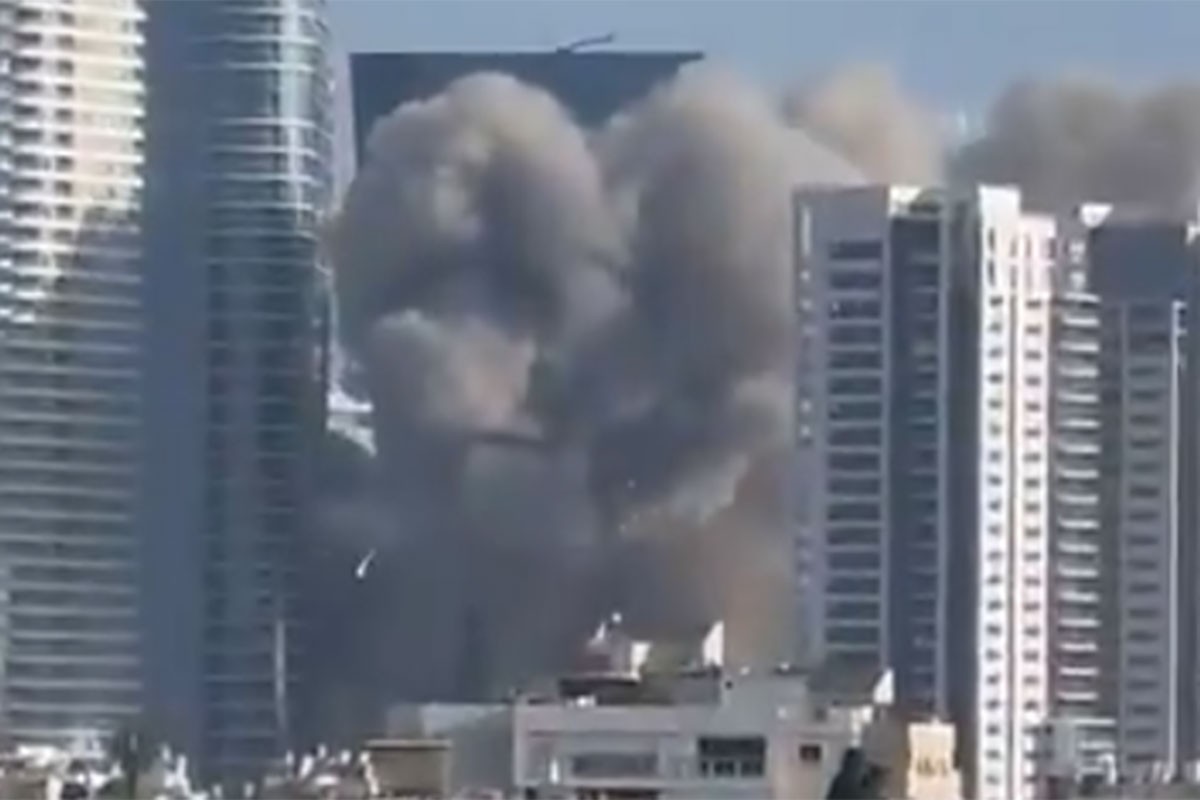 Izraelska vojska tvrdi: Iran nas je napao kasetnim bombama