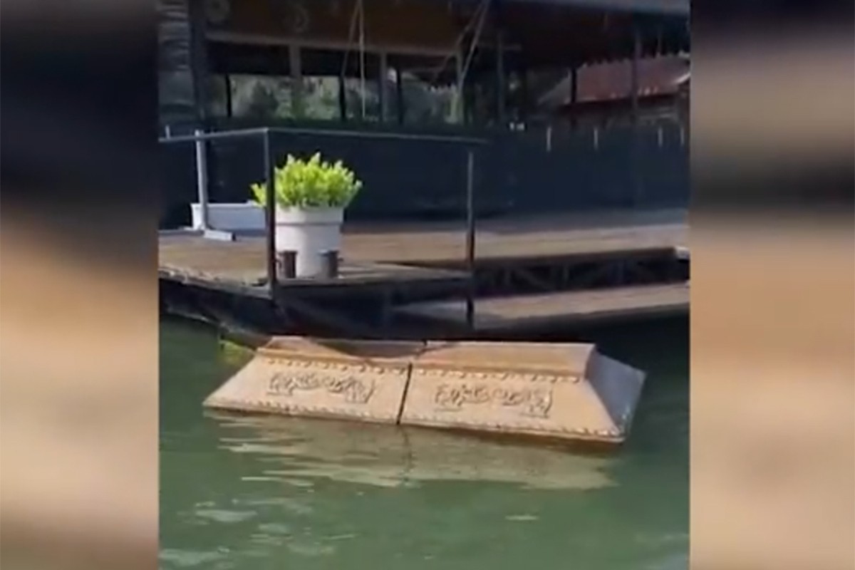 Mrtvački sanduk plutao Savom (VIDEO)