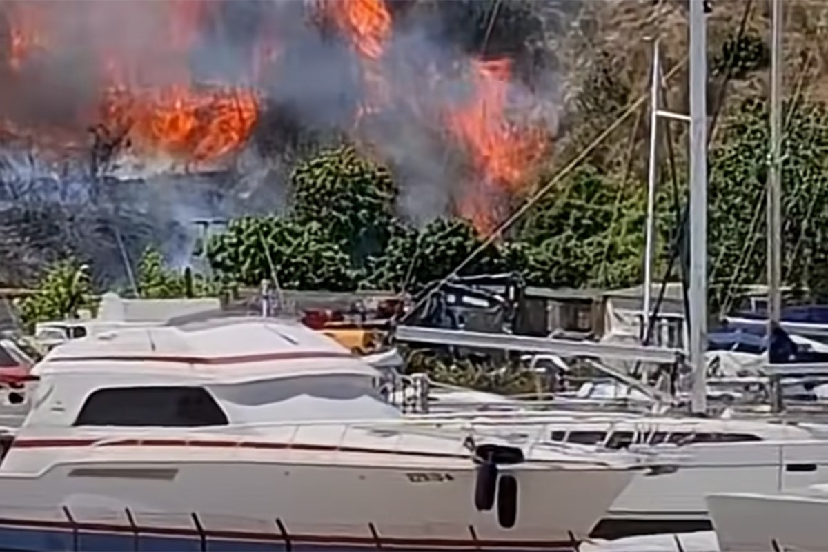 Dalmacija u plamenu: Buknuo požar u Splitu, većina vatrogasaca u Makarskoj