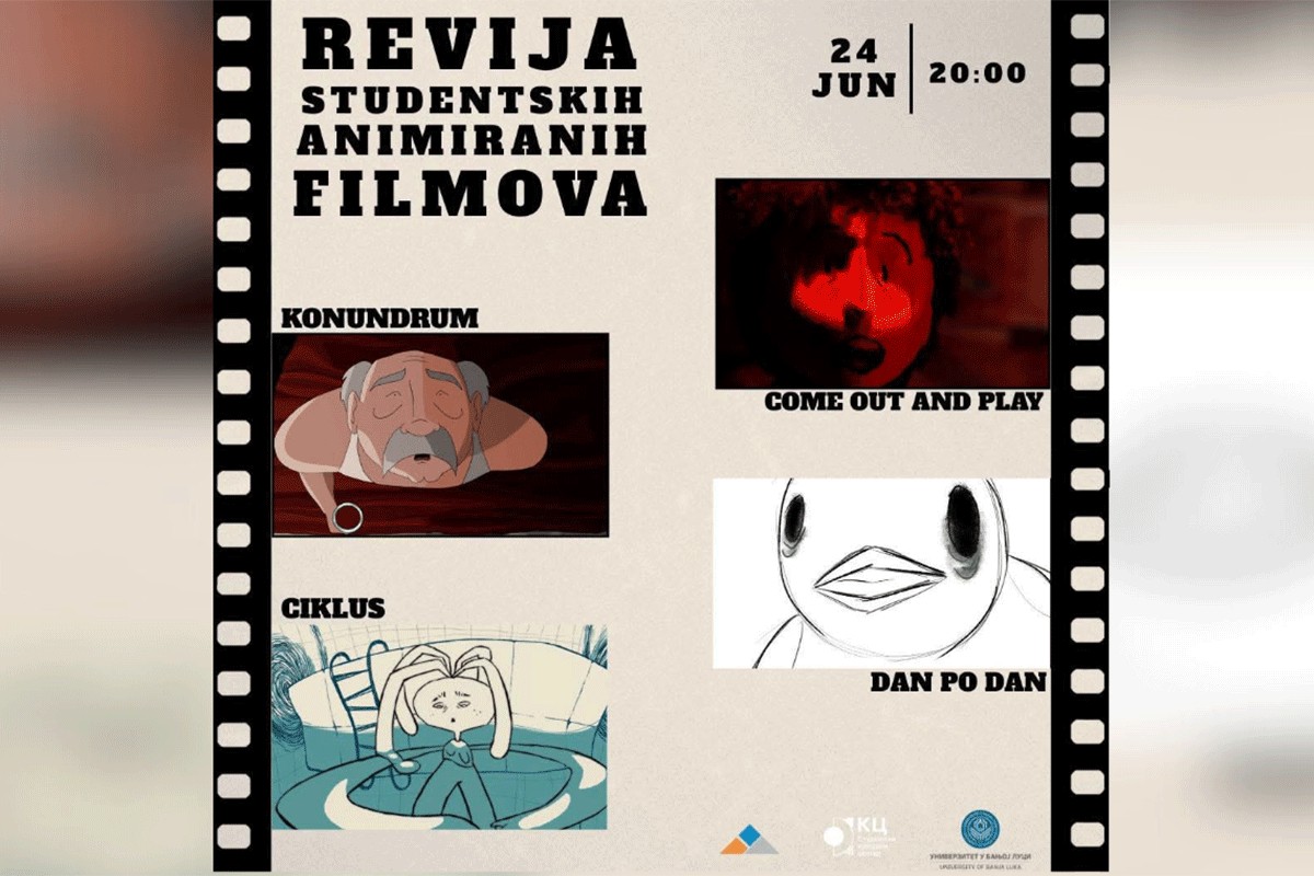 Revija animiranih filmova u banjalučkom SKC-u