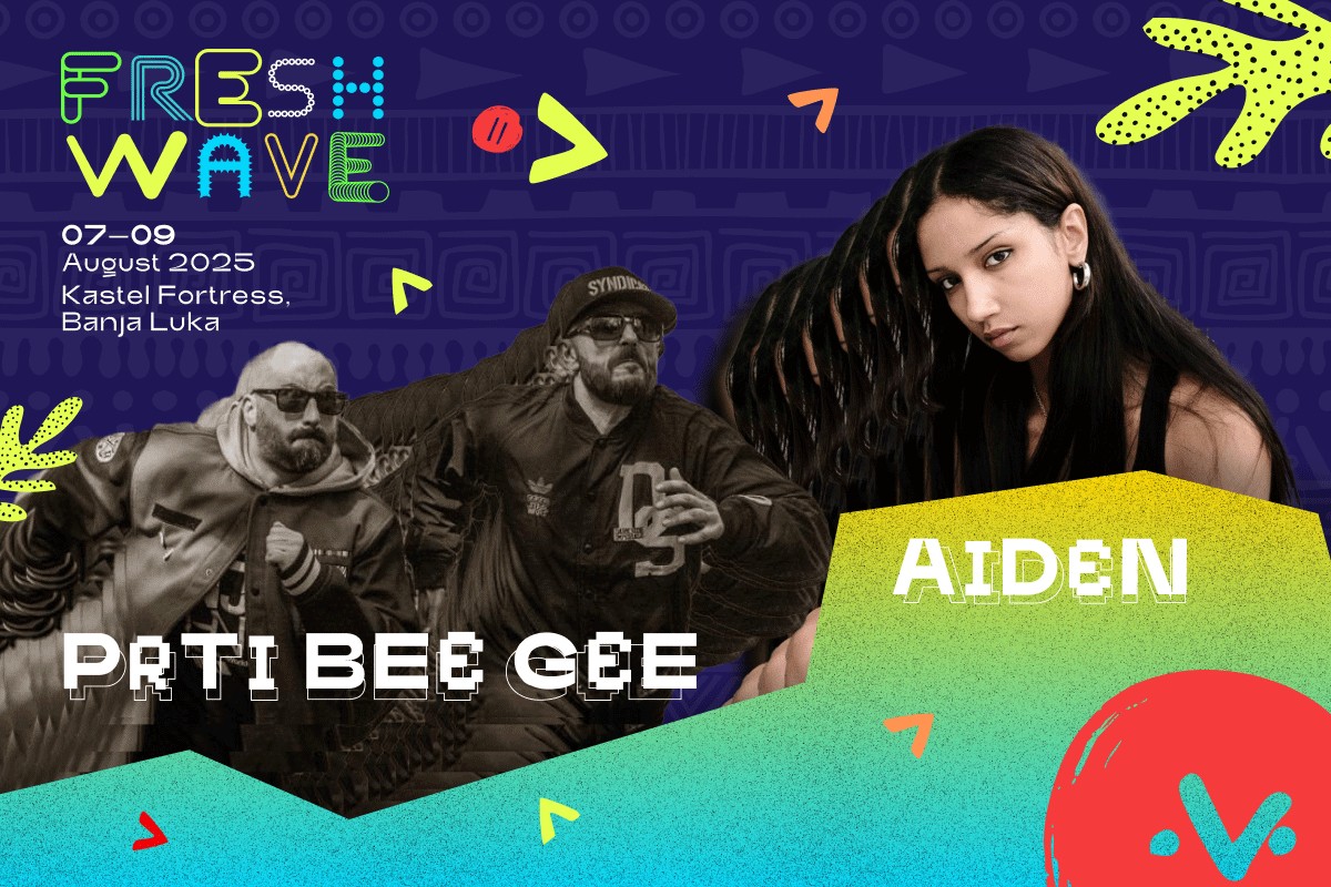 "Freshwave 2025" najavljuje nova imena: Aiden i "Prti Bee Gee" stižu na tvrđavu Kastel