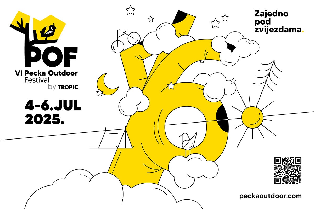 VI Pecka Outdoor Festival by Tropic: Doživi prirodu, pokreni tijelo, nahrani um