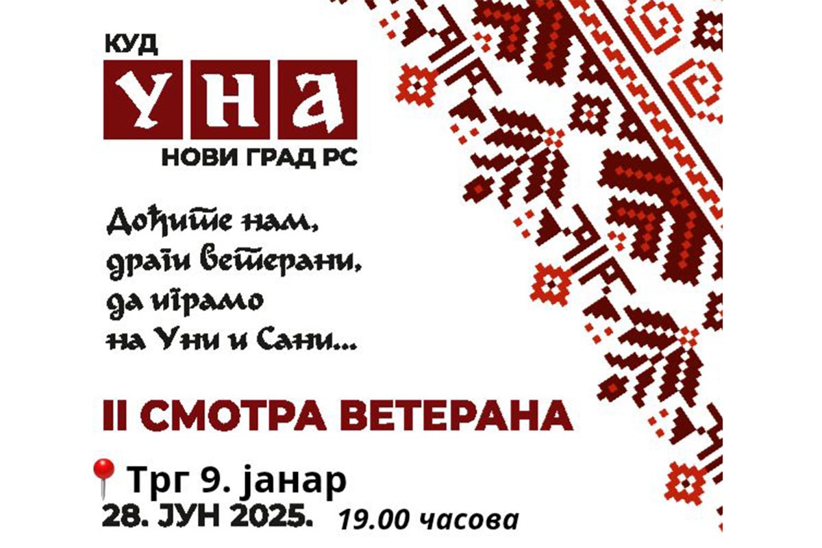 U subotu druga smotra veterana folklora