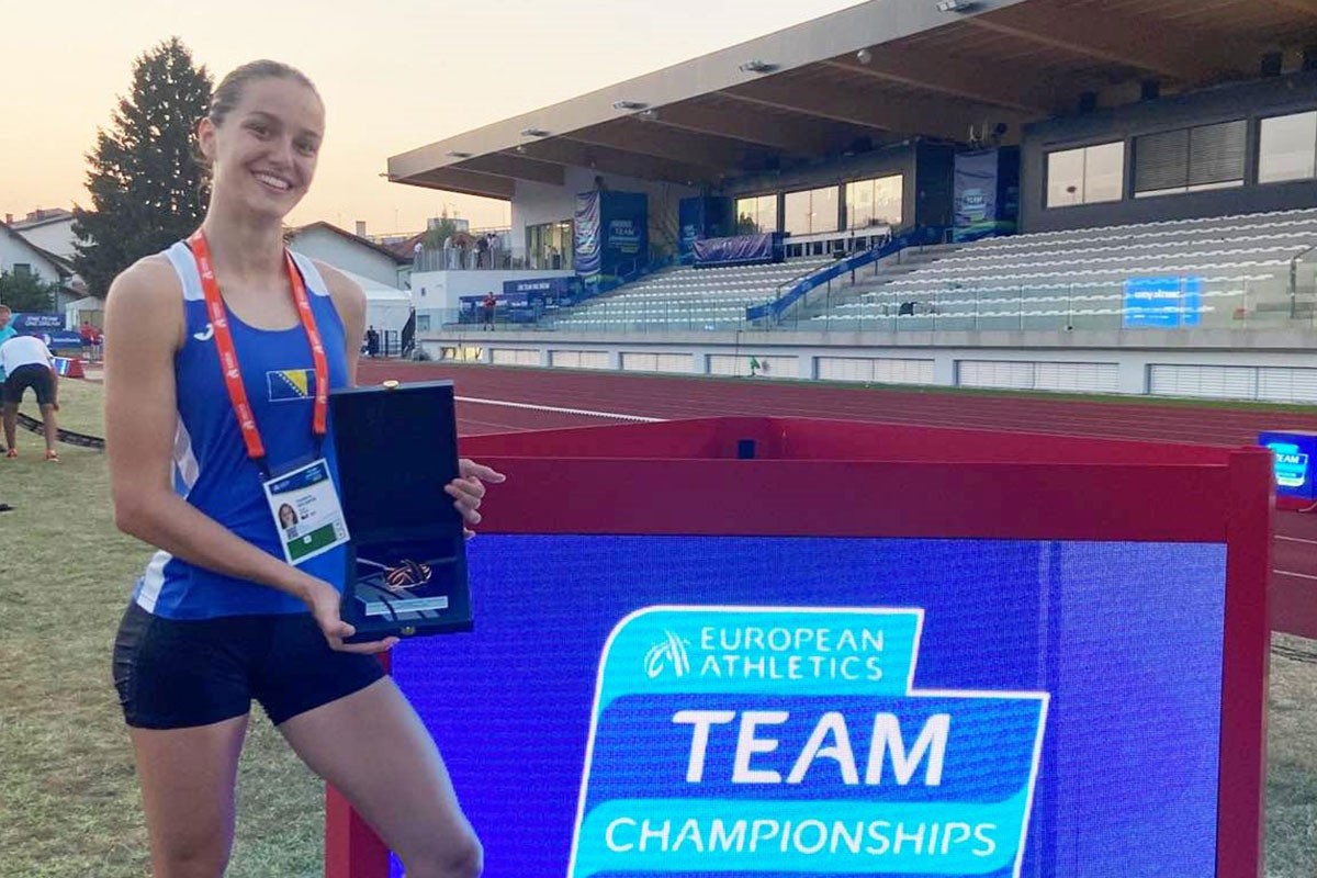 Evropski uspjeh iz Dervente: Teodora Milojević ispisala istoriju bh. atletike