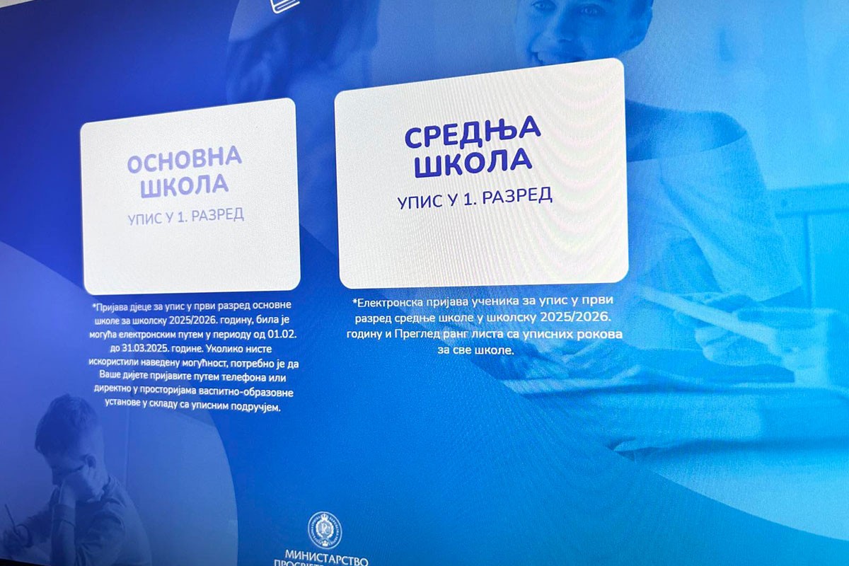 Srednjoškolci u Srpskoj popunili skoro sva mjesta