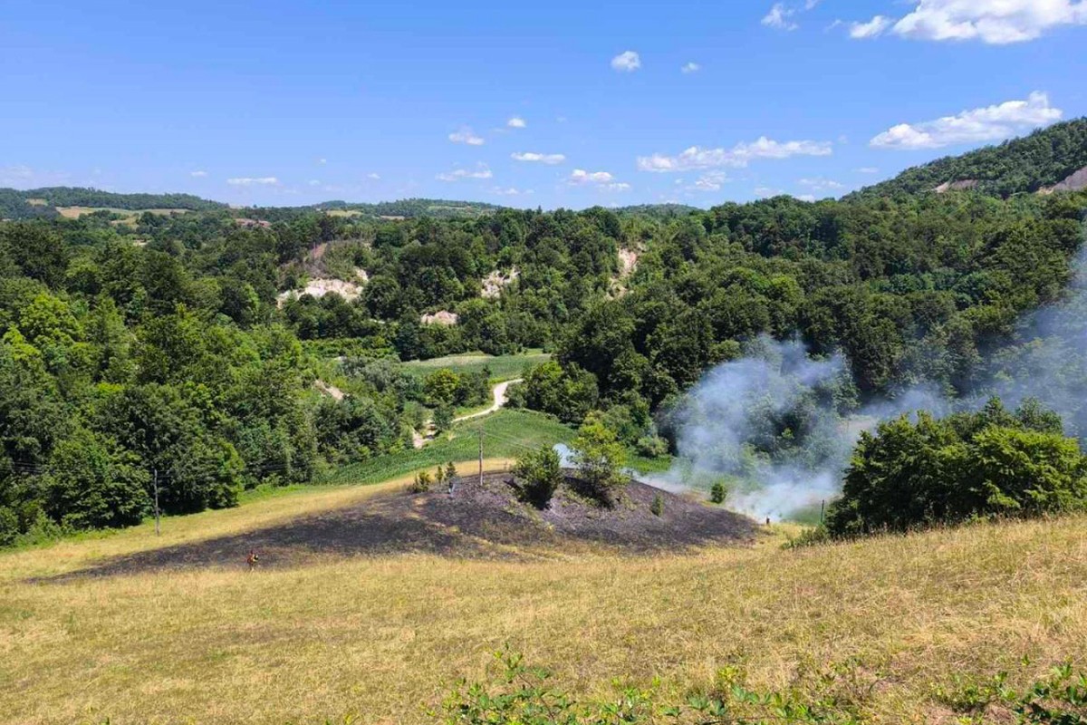 Četiri požara niskog rastinja za 24 časa u Banjaluci
