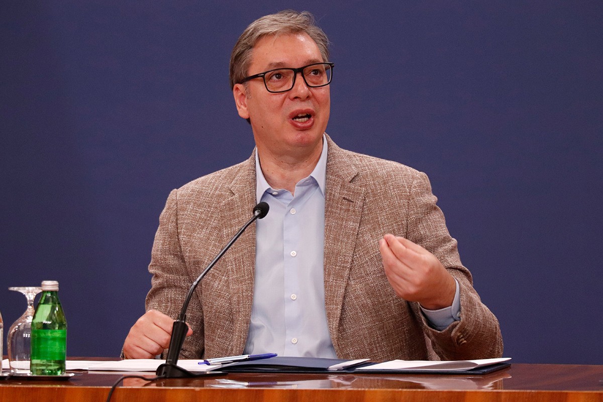 Vučić: Vraćam se u Beograd, nemam od koga da bežim