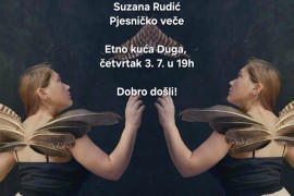 Književno veče Suzane Rudić u Etno-kući "Duga"