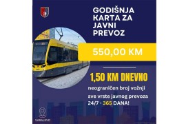 Nova godišnja karta za javni prevoz u Kantonu Sarajevo jeftinija za ...