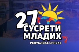 Otvorene prijave za učešće na "27. Susretima mladih Republike Srpske"
