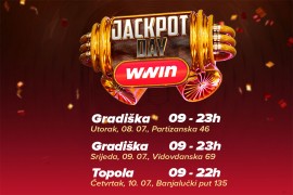 Jackpot day u WWIN poslovnicama u Gradišci