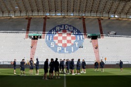 Posljedica nevremena u Splitu: Oštećen Poljud (FOTO)