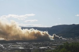 Veliki požar u Mostaru, gori firma (VIDEO)