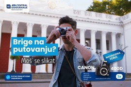 ASA CENTRAL nagradna igra: Putno ugovori i fotoaparat osvoji