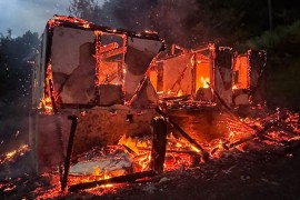 Izgorjela kuća do temelja u Banjaluci (FOTO)
