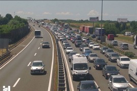 Zastoji na zagrebačkoj obilaznici, kolona prema moru duga 12 kilometara