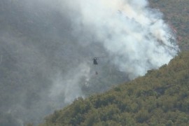 Požarišta kod Trebinja i dalje aktivna: Vatra se spustila prema selu ...