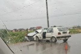 U sudaru kod Bijeljine povrijeđen vozač
