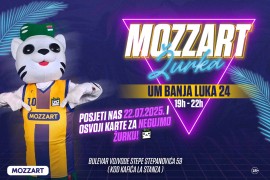 Osvoji karte za "Negujmo žurku" uz Mozzart veče u Banjaluci!