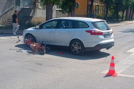 U Sanskom Mostu povrijeđen motociklista