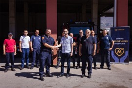 Mozzart uz heroje Hercegovine: Novčana podrška vatrogascima u Trebinju