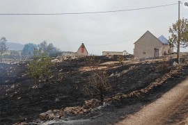 Ponovo gori u Hercegovini, visoka temperatura i jak vjetar rasplamsali ...