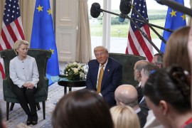 Tramp sa Fon der Lajen: Dobre šanse da SAD i EU postignu trgovinski ...